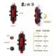 Farol Traseiro Usb Lanterna Luz Leds Sinalizador Bicicleta JY-918 — foto 7
