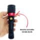 Lanterna JYX JY-9823 | com Mira Laser e Acionador Remoto Led V3 + Suporte Arma Airsoft — foto 3
