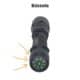 Lanterna Tática Foco Fixo JYX JY-509B Potente Led Cree Q5 com Kit Completo — foto 7