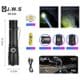 Lanterna Tática JWS WS-626 LED P90 Profissional USB-C Compacta com Zoom — foto 7