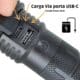 Lanterna Tática JWS WS-628 Led V3 Profissional c/ Power Bank e Quebra Vidro — foto 7