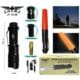Lanterna Tática JYX Profissional Led XML T6 JY-1576B com Kit Completo — foto 7