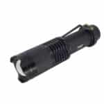 Lanterna Tática LED T6 Recarregável com Zoom e Kit Completo JY-1576W