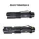 Lanterna Tática LED T6 Recarregável com Zoom e Kit Completo JY-1576WW — foto 12