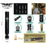 Lanterna Tática Multifuncional JY-8887 Recarregável com Kit Ferramentas Led T9