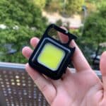 Mini Lanterna Tática de Chaveiro JYX JY-9828 | COB LED Recarregável USB-C com Imã