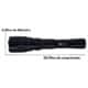 Lanterna Tática JWS | WS-009B | LED Q5 | Recarregável | Foco Fixo Longo Alcance — foto 4