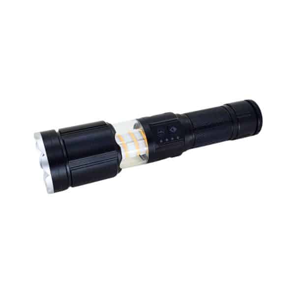 Lanterna Tática JWS | WS-682 | Potente LED V8 | com Zoom e Lampião