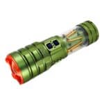 Lanterna Tática JWS | WS-706 | 2 em 1 com Função Lampião | USB-C | 1x Bat. 26650