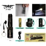 Lanterna Tática | JYX Original | JY-9858 | LED T9 | Recarregável USB-C Compacta