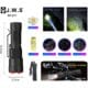 Mini Lanterna Tática | LED T12 | JWS WS-671 | Recarregável USB com Zoom e Clipe