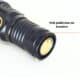 Lanterna Tática Potente | Orginal JWS | WS-670 | 7x LED V9 | Zoom | Recarregável USB-C — foto 11