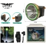 Lanterna de Cabeça Recarregável | JYX JY-8897 | Led T6 | À Prova d'Água