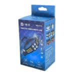 Lanterna de cabeça Fita Led 4x EDC + COB Led | Sinalizador | WS-172 | JWS