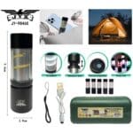 Mini Lanterna | JYX JY-9846s | LED Q5 | Recarregável | Lampião Várias Cores
