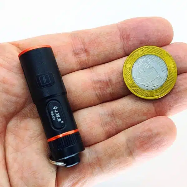 Mini Lanterna Tática | JWS | WS-676 | Led V6 Potente | Ultra Compacta