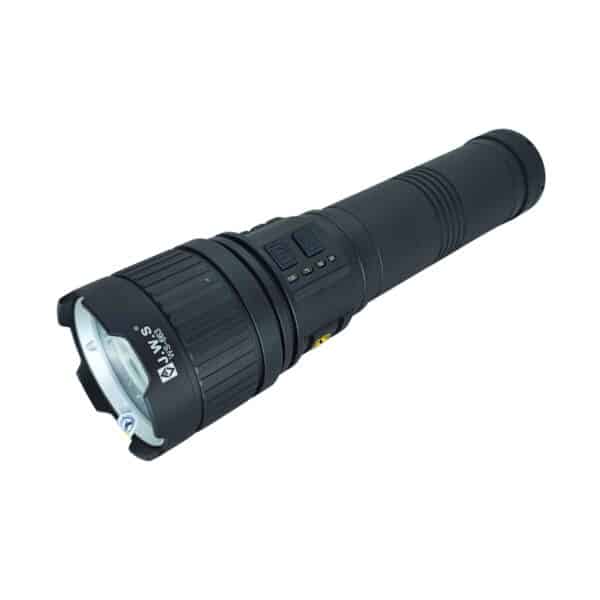 Super Lanterna Tática Profissional | JWS WS-663 | LED V8 + 3 Lentes Coloridas