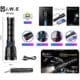 Lanterna Tática Profissional JWS WS-636 Cree LED V3 Recarregável USB-C — foto 5