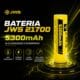 Bateria 21700 JWS Original 5800mAh Recarregável 3,7V 4,2V Lanterna Tática