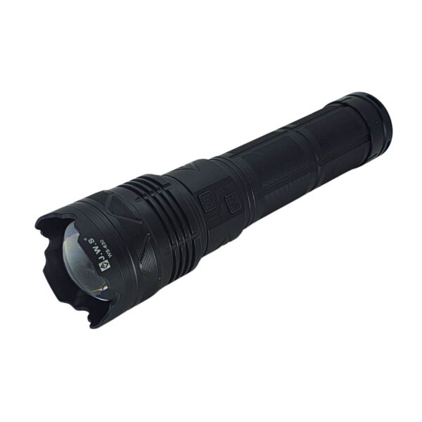Lanterna Tática J.W.S WS-630 LED V3 - Super Potente Função Power Bank e Zoom