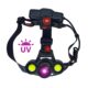 Lanterna de Cabeça Led UV (ultravioleta) + 2 COB Led JYX JY-9862