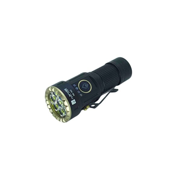 Mini Lanterna Tática | JWS WS-703 | Potente 8 Leds XPG | USB-C com 2 Baterias